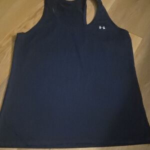Under Armour Navy Blue  Athletic Tank